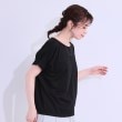 シューラルー/ドレスキップ(SHOO・LA・RUE/DRESKIP)の【S-LL/ひんやり/UV/プチプラ】お袖タックが好印象 デザインTシャツ6