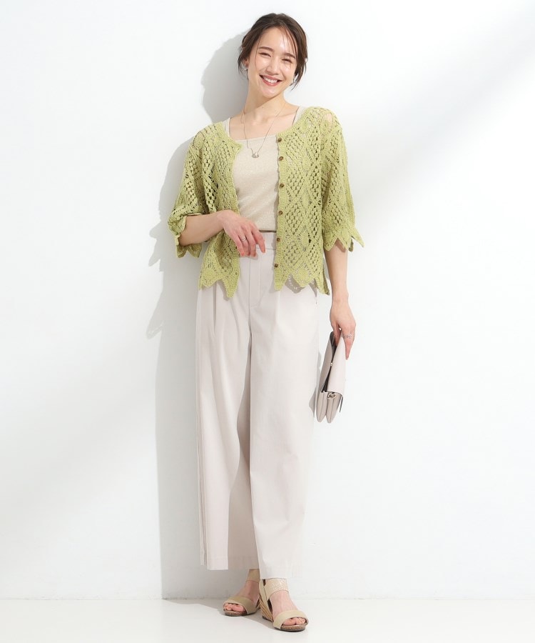 シューラルー/ドレスキップ(SHOO・LA・RUE/DRESKIP)の【2WAY】クロシェレースカーディガン12