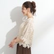 シューラルー/ドレスキップ(SHOO・LA・RUE/DRESKIP)の【2WAY】クロシェレースカーディガン16
