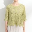 シューラルー/ドレスキップ(SHOO・LA・RUE/DRESKIP)の【2WAY】クロシェレースカーディガン22