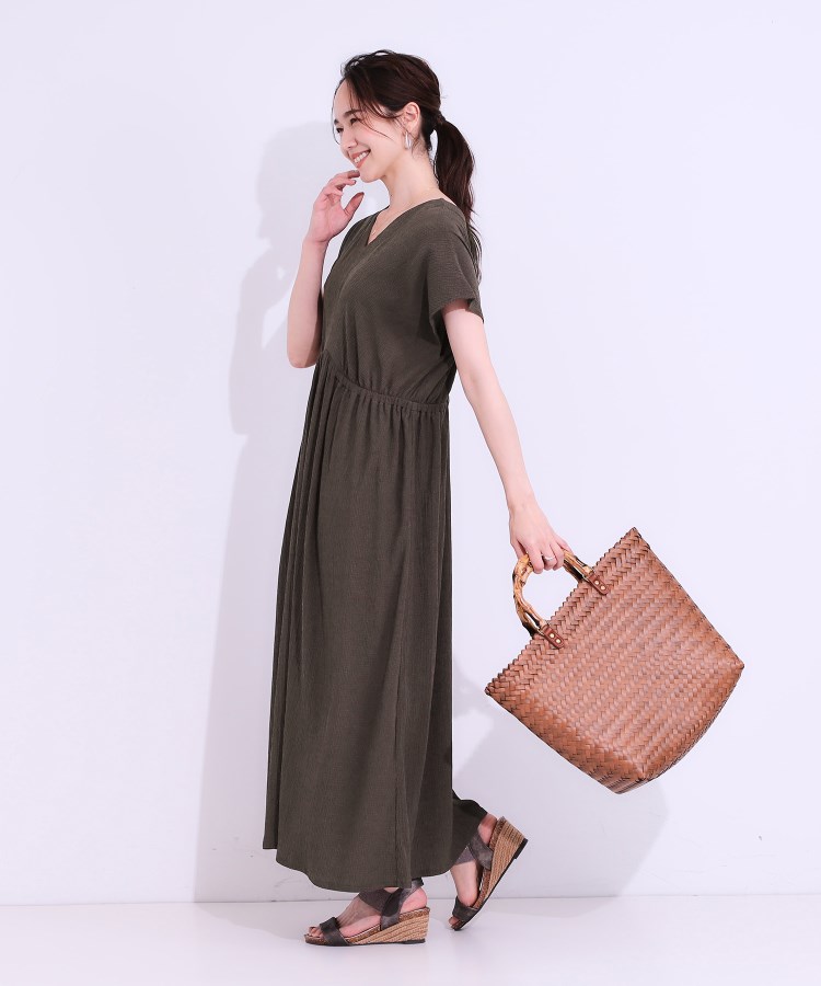 シューラルー/ドレスキップ(SHOO・LA・RUE/DRESKIP)の【前後2WAY】楊柳フレンチワンピース10