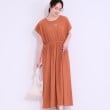 シューラルー/ドレスキップ(SHOO・LA・RUE/DRESKIP)の【前後2WAY】楊柳フレンチワンピース オレンジ(067)
