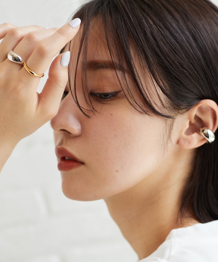 【WEB限定】ニュアンスリングL(シルバー)