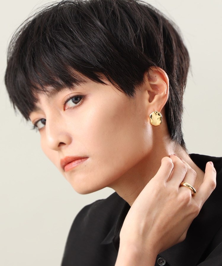 【WEB限定】ニュアンスピアス アシンメプレート