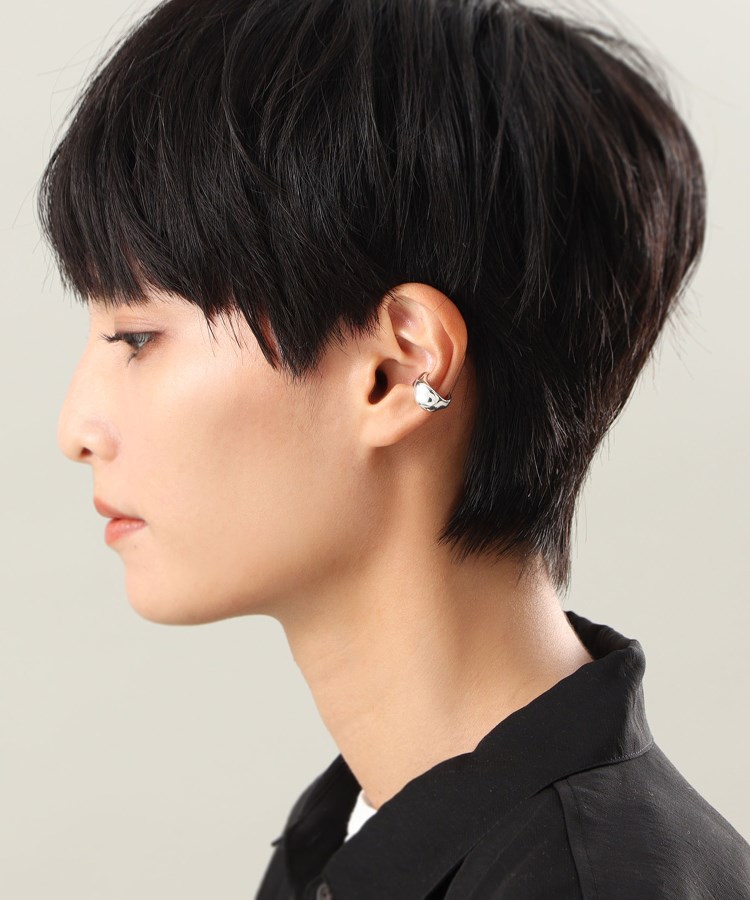 【WEB限定】ワイドイヤーカフS(シルバー)