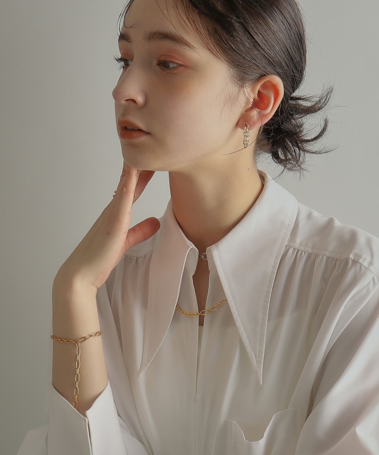 シルバー ミックスネックレス ケーブルチェーン2WAY シルバー ミックスネックレス ケーブルチェーン2WAY
