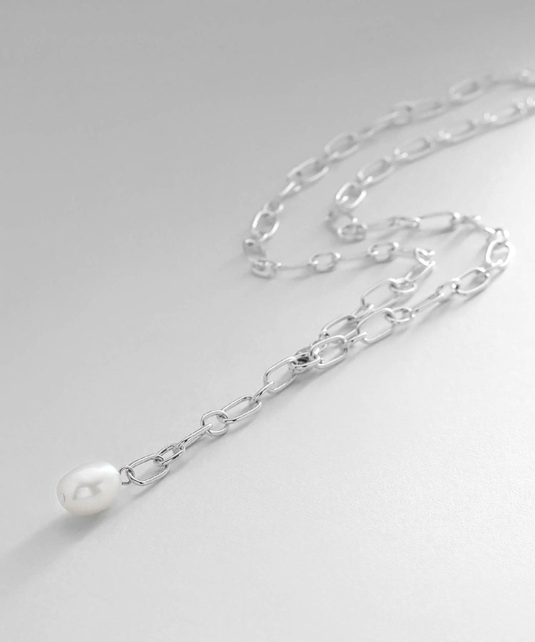 シルバー バロックパール 2WAYドロップ ネックレス(ネックレス シルバー バロックパール 2WAYドロップ ネックレス(ネックレス