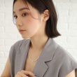 ココシュニック オンキッチュ(COCOSHNIK ONKITSCH)のシルバー デザインチェーン フラットケーブルネックレス13