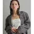 ココシュニック オンキッチュ(COCOSHNIK ONKITSCH)のシルバー デザインチェーン オーバルボールL ネックレス GP10