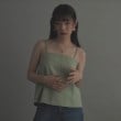 ココシュニック オンキッチュ(COCOSHNIK ONKITSCH)のシルバー ホロウフープピアス トラペーズ GP6