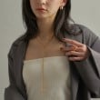 ココシュニック オンキッチュ(COCOSHNIK ONKITSCH)のシルバー ミックスネックレス ボールチェーンマンテル GP10