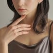 ココシュニック オンキッチュ(COCOSHNIK ONKITSCH)のシルバー チェーンリング フラットケーブル9