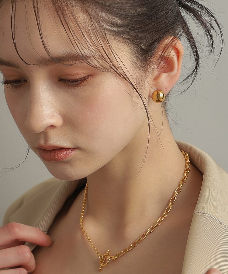 シルバー ハギーピアス ボールS GP（ピアス） | COCOSHNIK