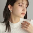 ココシュニック オンキッチュ(COCOSHNIK ONKITSCH)のシルバー デザインチェーン カーブネックレス13