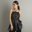 ココシュニック オンキッチュ(COCOSHNIK ONKITSCH)のシルバー スモールフープ ダブルプランプピアス GP6