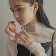 ココシュニック オンキッチュ(COCOSHNIK ONKITSCH)のシルバー マーキスメッシュリング7