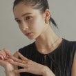 ココシュニック オンキッチュ(COCOSHNIK ONKITSCH)のシルバー ホロウピアス ボール フロントバック GP10