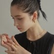 ココシュニック オンキッチュ(COCOSHNIK ONKITSCH)のシルバー ホロウピアス ボール フロントバック GP11