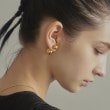 ココシュニック オンキッチュ(COCOSHNIK ONKITSCH)のシルバー ホロウピアス ボール フロントバック GP13