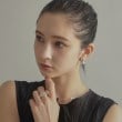 ココシュニック オンキッチュ(COCOSHNIK ONKITSCH)のシルバー ホロウピアス ボール フロントバック10