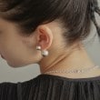 ココシュニック オンキッチュ(COCOSHNIK ONKITSCH)のシルバー ホロウピアス ボール フロントバック13
