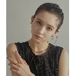 ココシュニック オンキッチュ(COCOSHNIK ONKITSCH)のシルバー ホロウピアス ダブルボール GP7