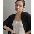 ココシュニック オンキッチュ(COCOSHNIK ONKITSCH)のシルバー ホロウピアス ダブルボール9