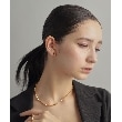 ココシュニック オンキッチュ(COCOSHNIK ONKITSCH)のシルバー ペアシェイプ スタッドピアス GP8