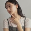 ココシュニック オンキッチュ(COCOSHNIK ONKITSCH)のシルバー ペアシェイプ スタッドピアス7