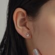 ココシュニック オンキッチュ(COCOSHNIK ONKITSCH)のシルバー ペアシェイプ スタッドピアス12