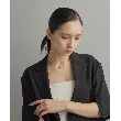 ココシュニック オンキッチュ(COCOSHNIK ONKITSCH)のシルバー シールドシェイプ スタッドピアス8
