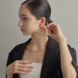 ココシュニック オンキッチュ(COCOSHNIK ONKITSCH)のシルバー レクタングル スタッドピアス GP9