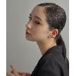 ココシュニック オンキッチュ(COCOSHNIK ONKITSCH)のシルバー ダブルプランプ イヤーカフ GP12