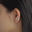 ココシュニック オンキッチュ(COCOSHNIK ONKITSCH)のシルバー ダブルプランプ イヤーカフ17