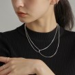ココシュニック オンキッチュ(COCOSHNIK ONKITSCH)のシルバー ベネチアン クロスネックレス11