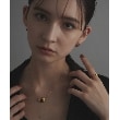 ココシュニック オンキッチュ(COCOSHNIK ONKITSCH)のシルバー ホロウフープピアス ペアシェイプS GP8