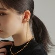 ココシュニック オンキッチュ(COCOSHNIK ONKITSCH)のシルバー ボールチェーン イヤーカフ GP9