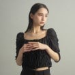 ココシュニック オンキッチュ(COCOSHNIK ONKITSCH)のシルバー ホロウフレキシブルチョーカー GP13