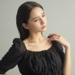 ココシュニック オンキッチュ(COCOSHNIK ONKITSCH)のシルバー ホロウフレキシブルチェーンチョーカー オーバルリンク11