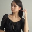 ココシュニック オンキッチュ(COCOSHNIK ONKITSCH)のシルバー スロープカットバーネックレス GP9