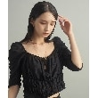 ココシュニック オンキッチュ(COCOSHNIK ONKITSCH)のシルバー スロープカットバーネックレス GP15