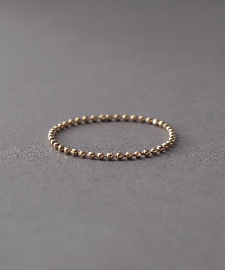K10スキニーリング カットボール(リング) | COCOSHNIK K10スキニーリング カットボール(リング) | COCOSHNIK