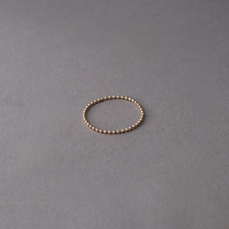 K10スキニーリング カットボール(リング) | COCOSHNIK K10スキニーリング カットボール(リング) | COCOSHNIK
