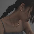 ココシュニック オンキッチュ(COCOSHNIK ONKITSCH)のシルバー コンビネーションチェーン フラットスネーク ベネチアンネックレス GP7