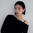 ココシュニック オンキッチュ(COCOSHNIK ONKITSCH)のシルバー ホロウボールコネクテッド ネックレス8