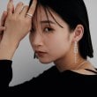ココシュニック オンキッチュ(COCOSHNIK ONKITSCH)のシルバー チェーンピアス ボールループ14