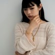ココシュニック オンキッチュ(COCOSHNIK ONKITSCH)のシルバー ワンストロークノットバングル GP7