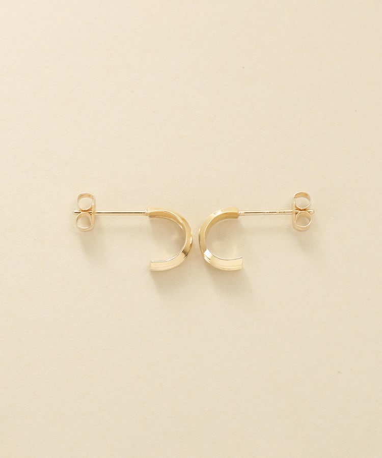 ココシュニック オンキッチュ(COCOSHNIK ONKITSCH)のK10トリプルリッジピアス3