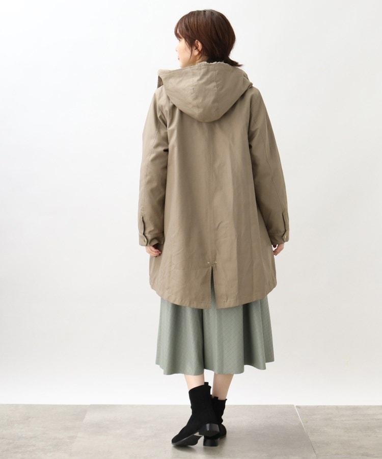 ◇【3WAY】理想の着回し叶うふんわりモッズコート（フェイク