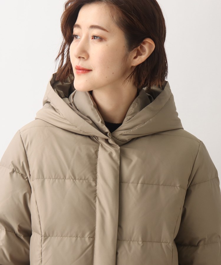 シンプルで綺麗なロングダウン【ALLIED】